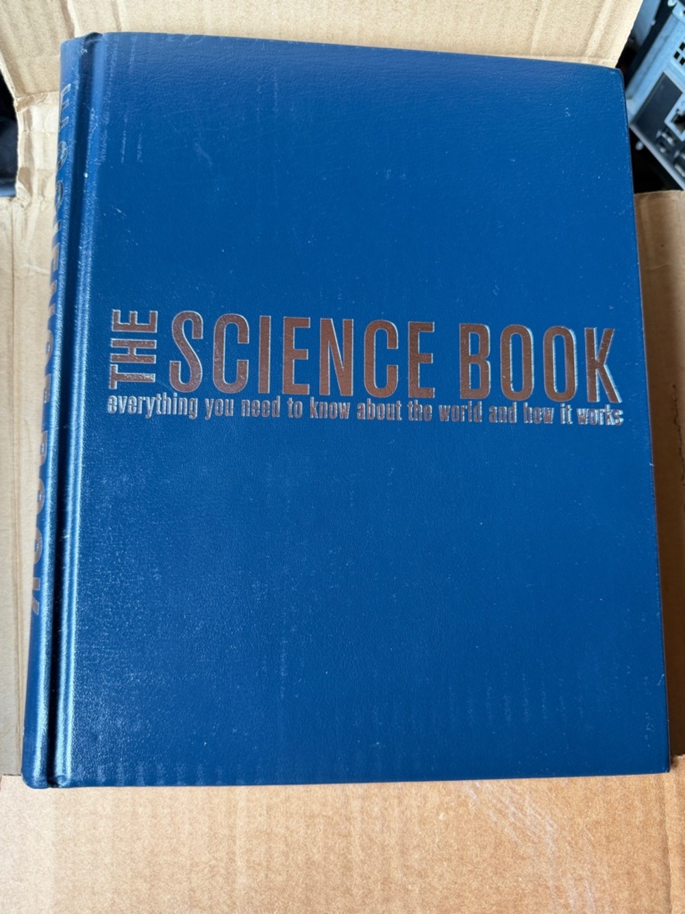 The Science Book Hardcover - Blue Cover